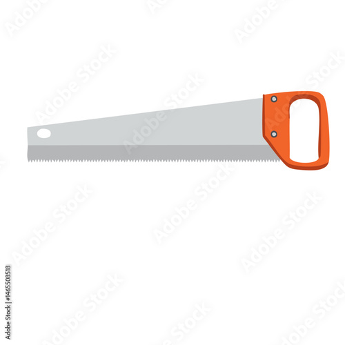 circular saw isolated on white