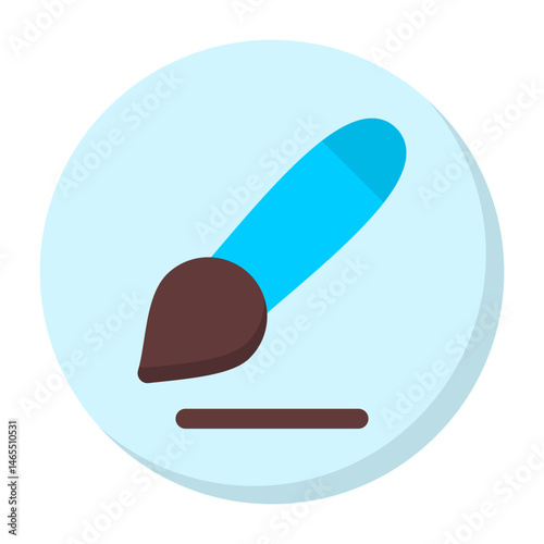 Paintbrush Flat Octicon Icon
