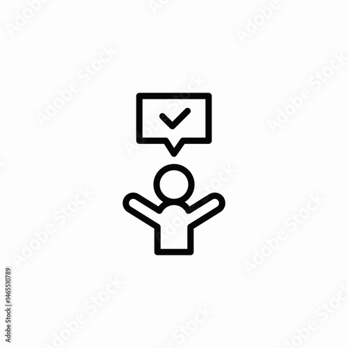 success motivation icon sign vector