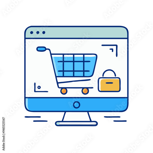 Online shopping secure checkout e commerce website digital purchase retail store buy now cart