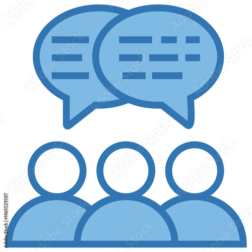 Group Discussion Icon