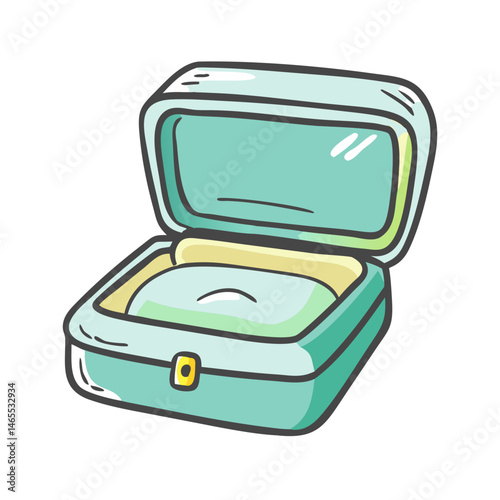 jewelry box icon, jewelry box vector illustration-simple illustration of jewelry box, perfect for jewelry box logos and icons