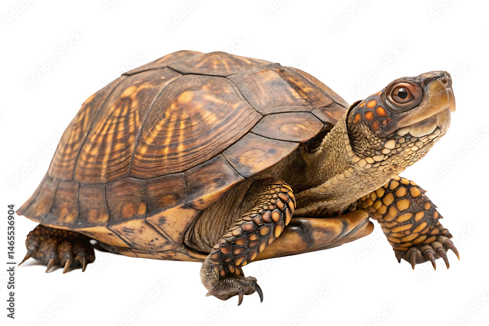 common box turtle, isolated on white background, AI Generated by PNG common box turtle, isolated on white background, AI Generated by PNG
