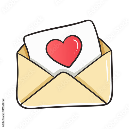 love letter envelope icon, love letter envelope vector illustration-simple illustration of love letter envelope, perfect for love letter envelope logos and icons