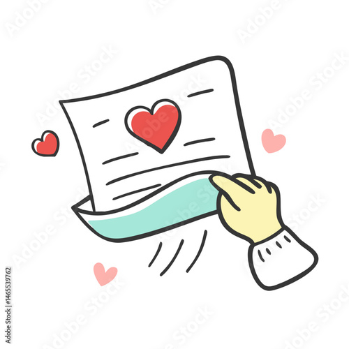 love letter to self icon, love letter to self vector illustration-simple illustration of love letter to self, perfect for love letter to self logos and icons