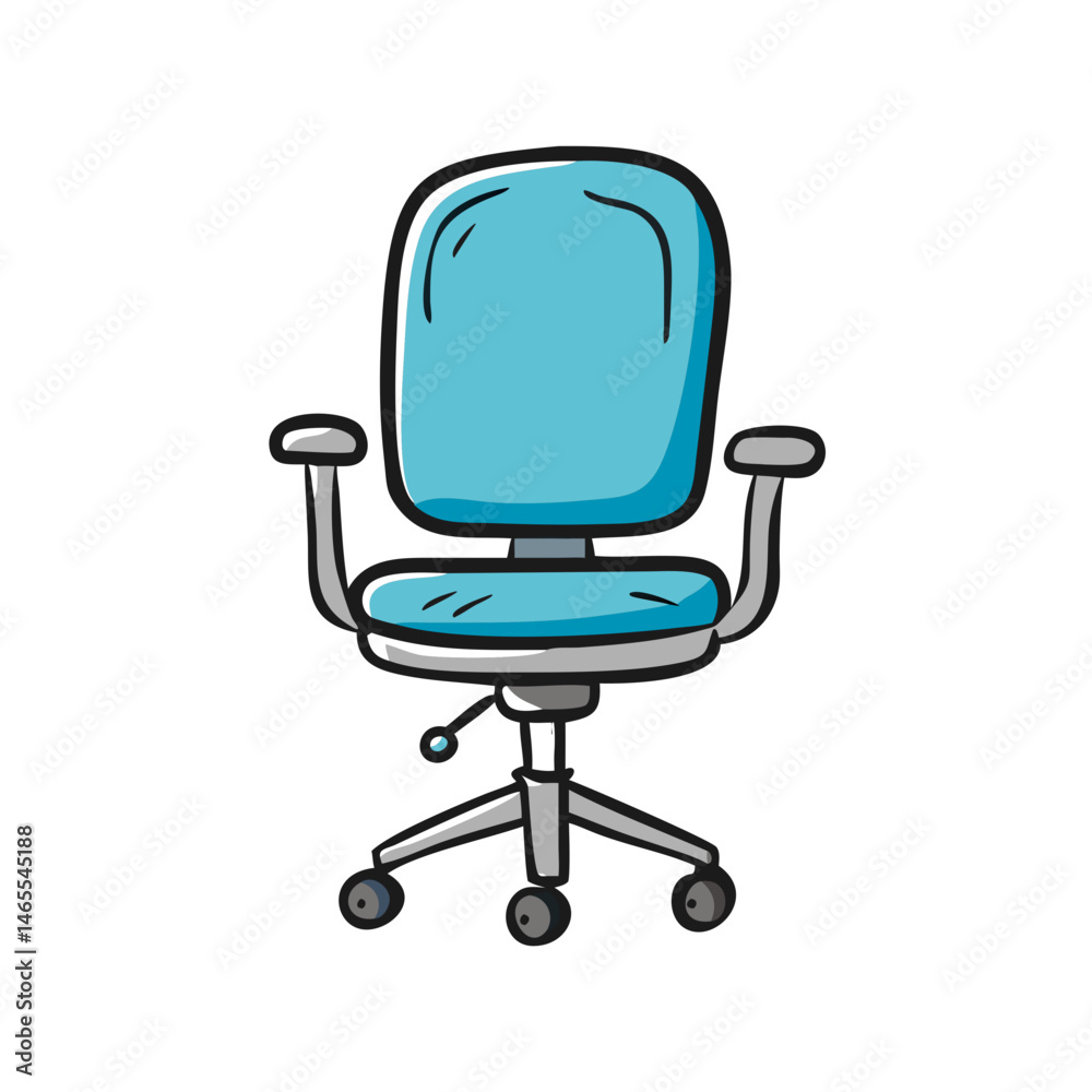 office chair icon, office chair vector illustration-simple illustration of office chair, perfect for office chair logos and icons office chair icon, office chair vector illustration-simple illustration of office chair, perfect for office chair logos and icons