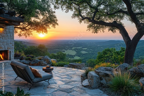 Hill Country Sunset