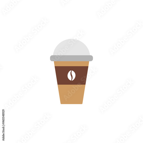 Coffee icon. Vector illustration.