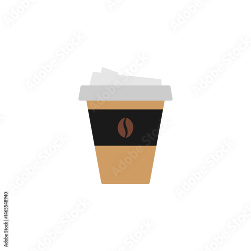 Coffee icon. Vector illustration.