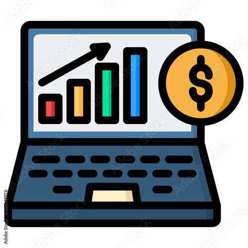 Inventory Forecasting Icon