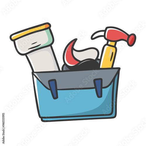practical joke kit icon, practical joke kit vector illustration-simple illustration of practical joke kit, perfect for practical joke kit logos and icons