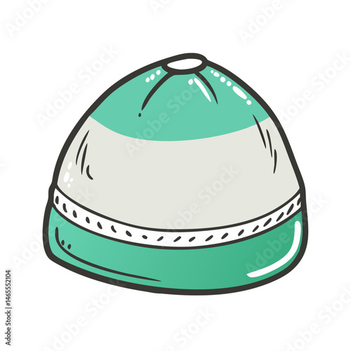 prayer cap taqiyah icon, prayer cap taqiyah vector illustration-simple illustration of prayer cap taqiyah, perfect for prayer cap taqiyah logos and icons