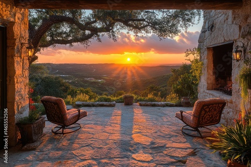Hill Country Sunset