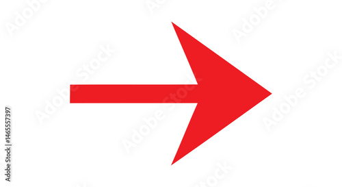 Free Download Red Right Arrow,Red Arrow Pointing Right,Red Arrow Illustration Isolated,Right-Pointing Minimalist Arrow Graphic on Transparent Background AI Generative - GFXLoad