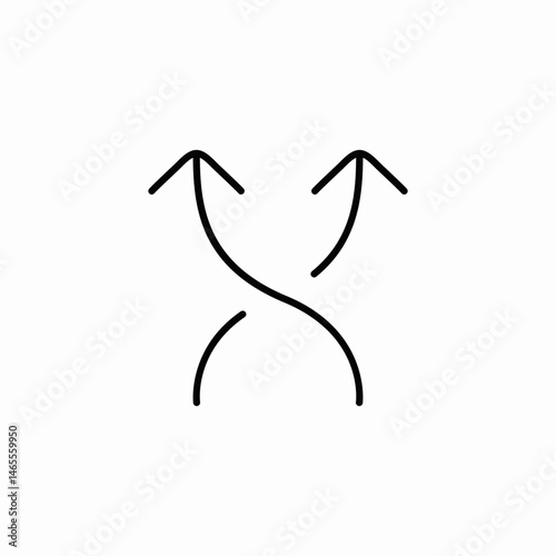 shuffle icon icon sign vector