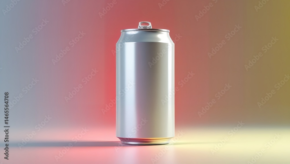 Modern mockup of plain beverage container Modern mockup of plain beverage container