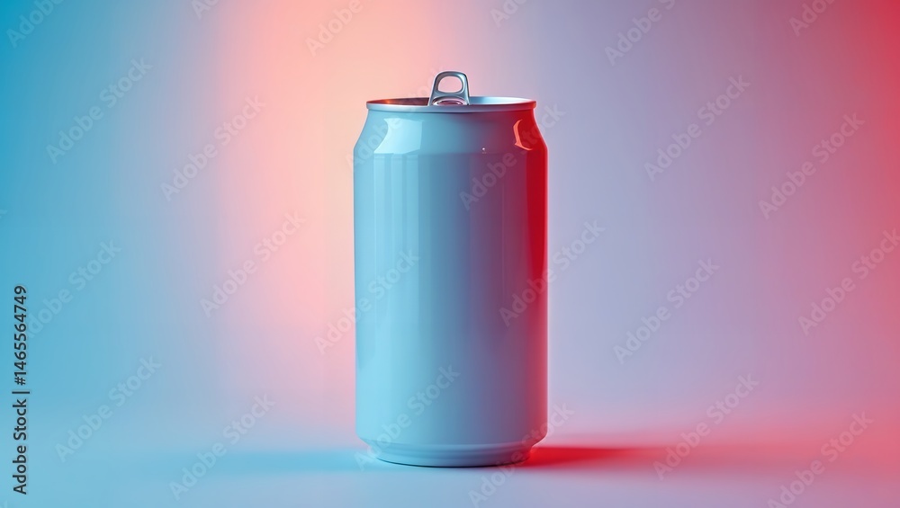 Modern mockup of plain beverage container Modern mockup of plain beverage container