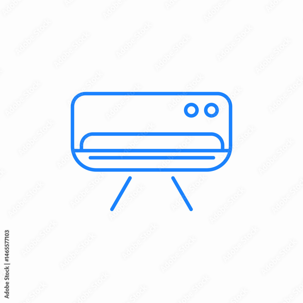 air conditioner icon sign vector air conditioner icon sign vector