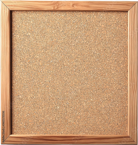 Blank Corkboard Notice Board photo