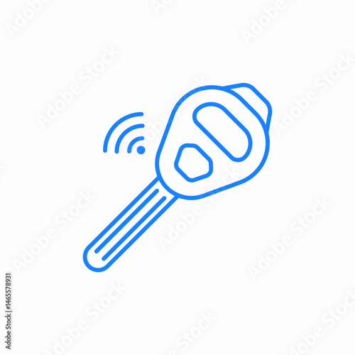 car key icon sign vector