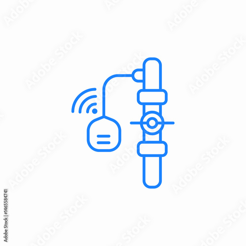 leak detector icon sign vector