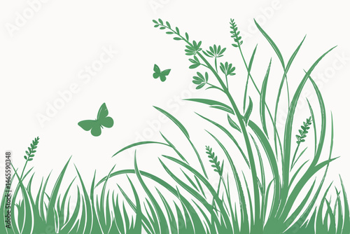 green grass background