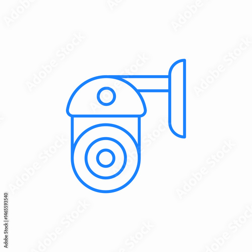 security camera icon sign vector