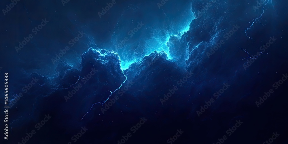Obraz premium Cosmic Storm Clouds