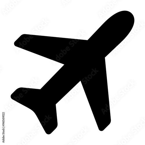 Airplane Mode Solid Icon