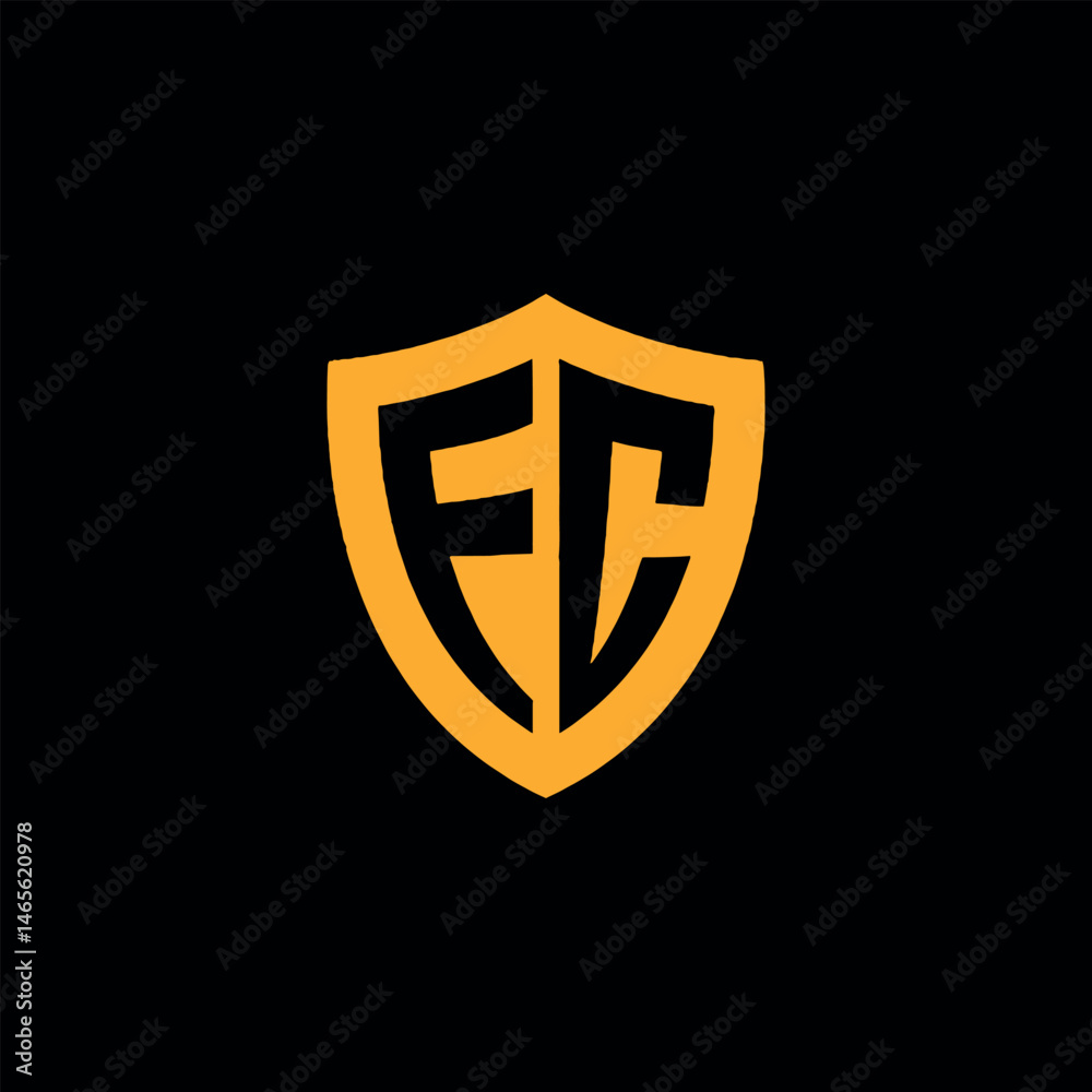 letters fc and cf text logo design vector letters fc and cf text logo design vector