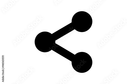 Share icon vector graphic social media symbol link