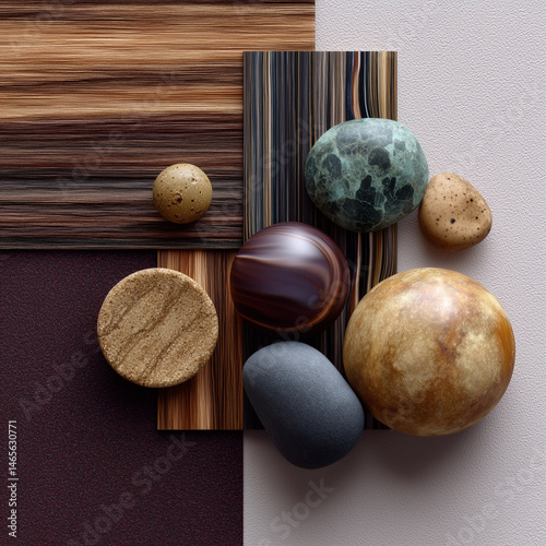 A collection of various sized rocks