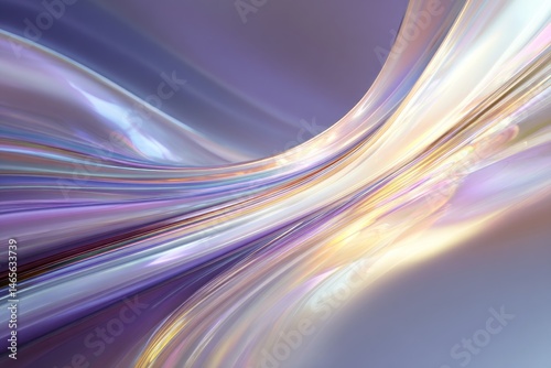 Mesmerizing Gradient Abstract Background with Fluid Colorful Waves