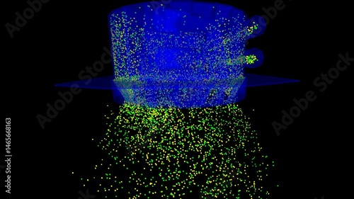 Particle simulation science - Cyclone top