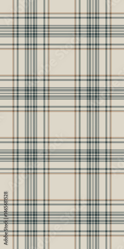 Kitchen seamless textile fabric, flooring pattern texture tartan. Pillow check plaid background vector in grey and light colors.