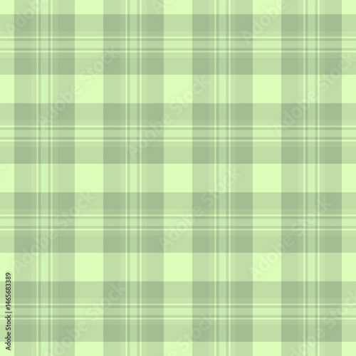 Calming green plaid pattern, seamless. Soft and versatile, great for backgrounds, textiles, digital art, or adding a touch of nature.