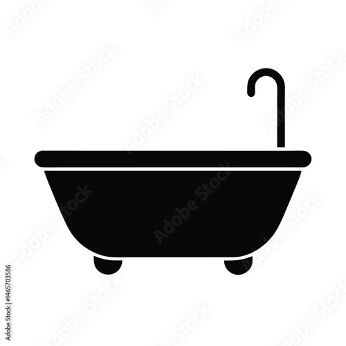 bathtub tool icon vector illustration