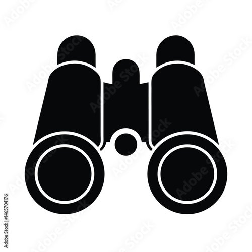 binoculars icon vector illustration