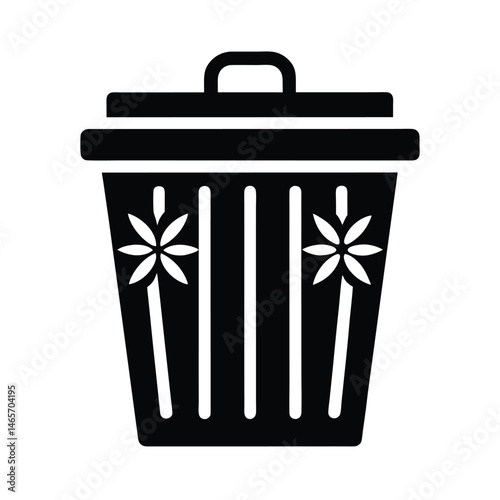 bin icon vector illustration