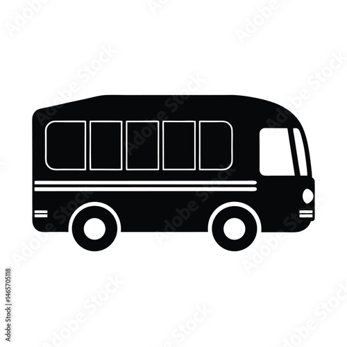bus public transport icon vector illustration