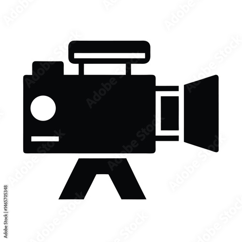 camcorder icon vector illustration
