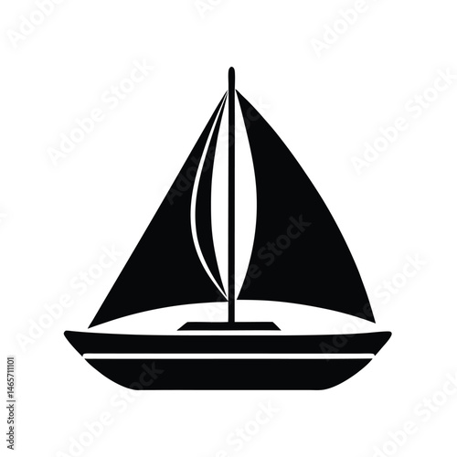 sailboat icon vector illustration