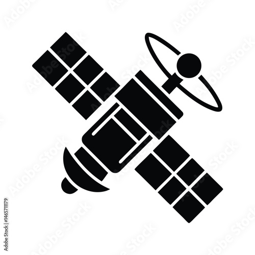 satellite icon vector illustration