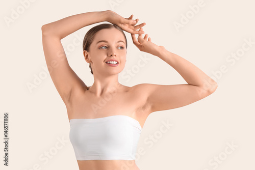 Beautiful young woman and s...