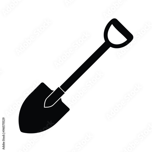 shovel icon vector illustration
