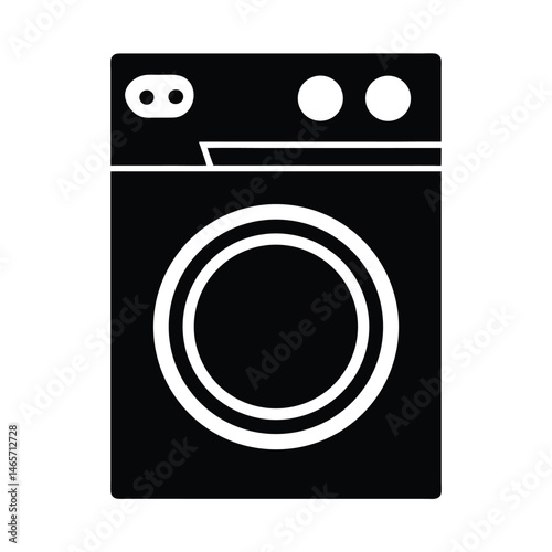 washing machine object icon vector illustration