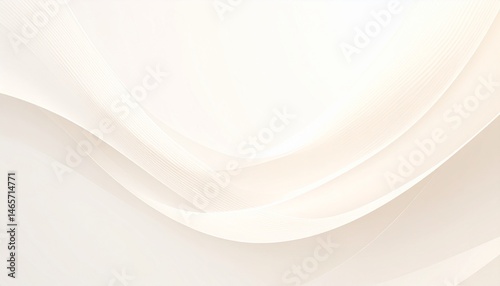 Elegant Draped Fabric Texture Creamy White Silk Background