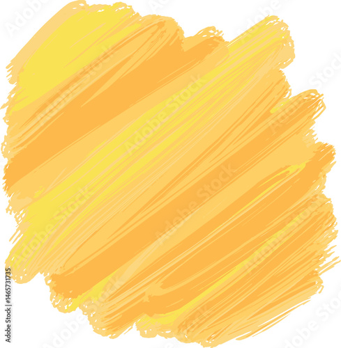 abstract background with yellow watercolor paint