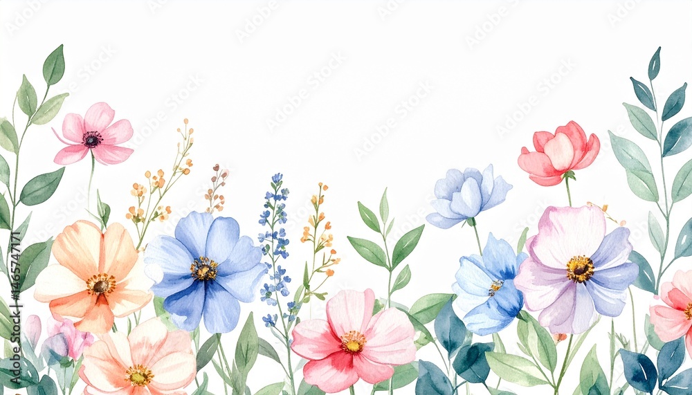 Fototapeta premium flower design or pattern for fabric