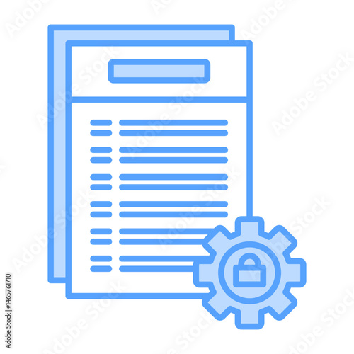 governance icon blue
